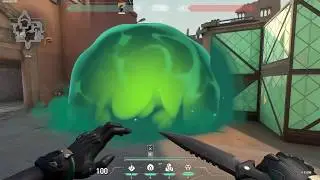 Viper - Bathroom/Shower Poison Cloud to Bombsite - Bind