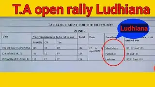 Ta open bharti rally new update 2021 !! Territorial army bharti rally 2021 ! @BlacktigerFitness