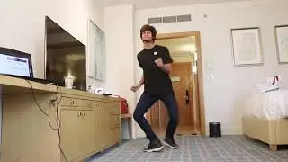 Shameer Abbas green man dance