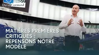 D&eacute;pendance aux mati&egrave;res premi&egrave;res critiques : repensons notre mod&egrave;le de consommation