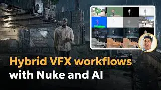 Hybrid VFX pipelines: Nuke + machine learning + AI (Hugo Guerra keynote)
