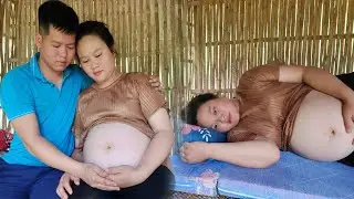 TIMELAPSE: The true life of a 20 year old girl - Husband takes care of pregnant wife in hospital