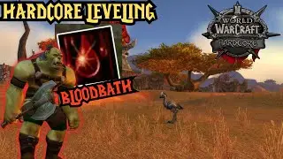 CLASSIC WOW HARDCORE - BLOODBATH Horde 1-30 Guide