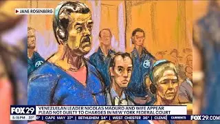 Venezuelan leader Maduro pleads not guilty to federal drug trafficking charges
