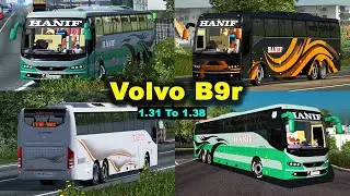 Volvo B9r Bus Mod | New Year Gift by Elite Workshop BD ( v.1.31 - 38 ) Install + Link | Ets2