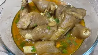 Mutton Paya | Goat trotters recipe | Goat feet soup recipes | mutton paya soup