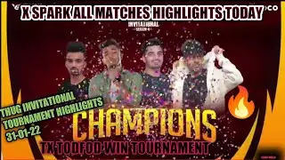 TX CHAMPIONS OF THUG INVITATIONAL ~ TX ALL MATCHES HIGHLIGHTS TODAY ~ SID REACTION 🔥 SCOUT INTERVIEW