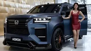 Модельный ряд внедорожников Honda 2026 года &ndash; новый дизайн, гибридная силовая установка и интелле...