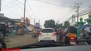 Exploring Cipacung Main Road to Pandeglang Town Square