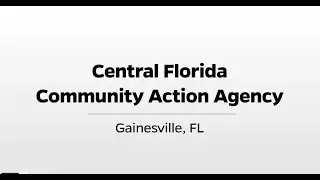 Central Florida Community Action Agency   WUFT's Greater Good