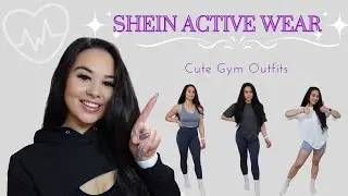 *SHEIN ACTIVE WEAR* Workout Outfit Lookbook | Life Of Sacha
