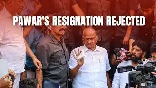 NCP panel REJECTS Sharad Pawar's resignation