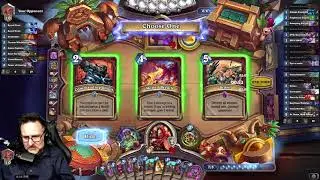 Bandersmosh Gyrocopter and  Dragonqueen Alexstrasza ~ Descent of Dragons Hearthstone