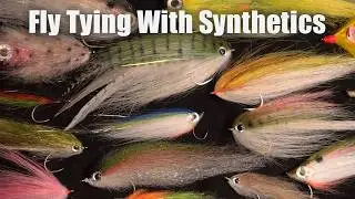 Saltwater Fly Tying 101 Ep1 - Tying With Synthetics, Essential Techniques & Materials For The Salt.