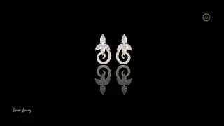 Elizabeth Diamond Earring.#usa#ivevarluxury #Viral#Trending#FYP#Viral#Viralvideo#earrings #jwellery
