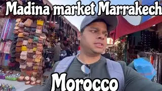 Madina market in Morocco