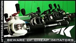 BEWARE of Cheap Imitation Fishing Reels?!  KastKing Compares Baitcaster Features