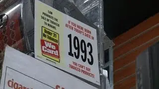 New York rel&egrave;ve &agrave; 21 ans l'&acirc;ge pour acheter du tabac