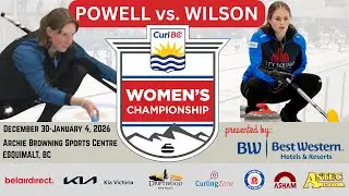 FEATURE: Kelsey Powell vs. Kayla Wilson - Draw 6 - BC Women's Curling Championships by Best Western