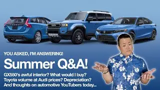 Summer Q&A: GX550, Toyota pricing, depreciation, what makes a great car, and so much more!