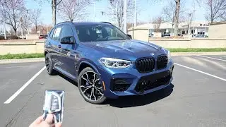 2021 BMW X3 M Competition: Start Up, Exhuast, Test Drive and Review