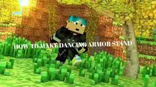How to make dancing armor stand | Minecraft
