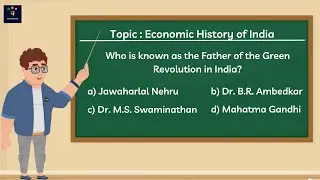 Economic History of India|| Economics Explained With MCQ || GK Study || EconomicIQ