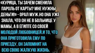 МУЖ СОВРАЛ, ЧТО ЕДЕТ К СВЕКРОВИ, А САМ УЛЕТЕЛ В ЕГИПЕТ С ЛЮБОВНИЦЕЙ.НО Я СДЕЛАЛА ТАКОЕ, ЧТО ОН РЫДАЛ