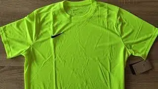 👕 P&aacute;nsk&yacute; fotbalov&yacute; dres Nike Dry Park VII SS limetkov&yacute; | Eshop-fmko.cz ✅
