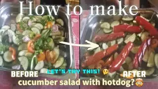 Best Cucumber Recipe in the Philippines (Cucumber Salad Cebuano Version)