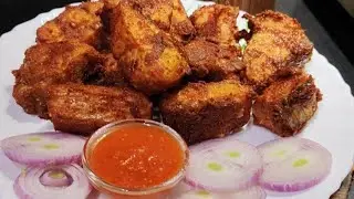 Catla Fish Fry || Crispy and Delicious Katla Fish Fry Recipe