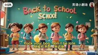 Back to School Song for Kids | First Day of School | Educational Video