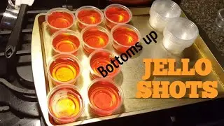 New years jello shots