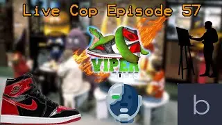 LIVE COP EP 57 | KODAI + BALKO| AIR JORDAN 1 PATENT BRED| PAINTING OUR SNEKAER STORE  | UNBOXING