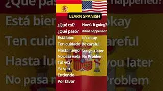 Learn 10 MUST KNOW Spanish Phrases