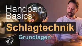 Learn handpan - basic playing techniques - handpan tutorial for beginners