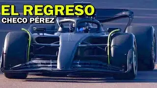 Checo P&eacute;rez Regresa a Las Pistas - Test con la Ferrari SF23 Negra en &Iacute;mona