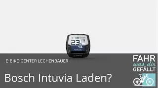 Intuvia Display von Bosch aufladen nicht vergessen