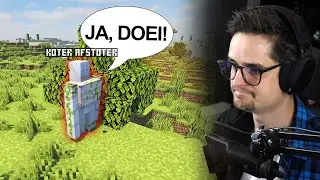 Koter afstoter gaat er vandoor in Minecraft