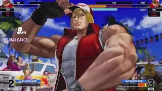 The King of Fighters XV Kaasy God (Isla Khronen Terry) Vs Spantakof (Terry K' Antonov)