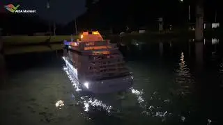 Bau der Aida Luna Maßstab 1:410 Modellbau Aida