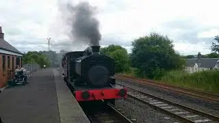 Steam Watching Doon Valley Railway 2015