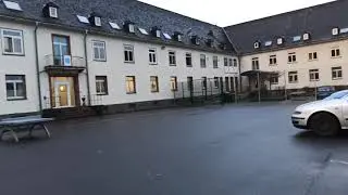 Лагерь для беженцев в Гисен Германия