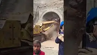 Drilling using a rotary cutterhead and hydraulic propulsion in protected tunneling operations