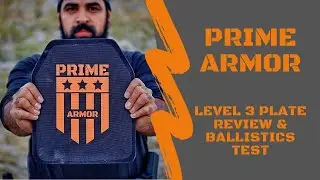 Prime Armor Level III Plates | 4 lb Body Armor Review and Test