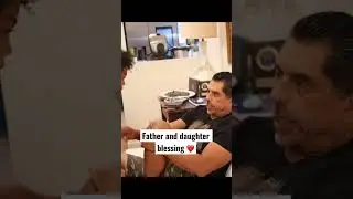 Father and Daughter Blessing #shorts