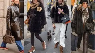 ITALIAN ELEGANCE LOOKS 🇮🇹 VIRAL MILAN STREET STYLE JANOURY 2026 | LUXURY FASHION VLOG & CHIC TRENDS