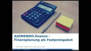 Finanzplanung in SAP BW als Festpreispaket mit AGIMENDO.finance