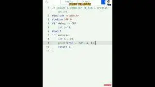 Predict the answer for above program using c #tamil #happycoding #cprogramming #c #tamil #shorts