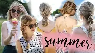 5 PENTEADOS de VERÃO! / 5 EASY HAIRSTYLES for SUMMER | Alice - Golden Locks